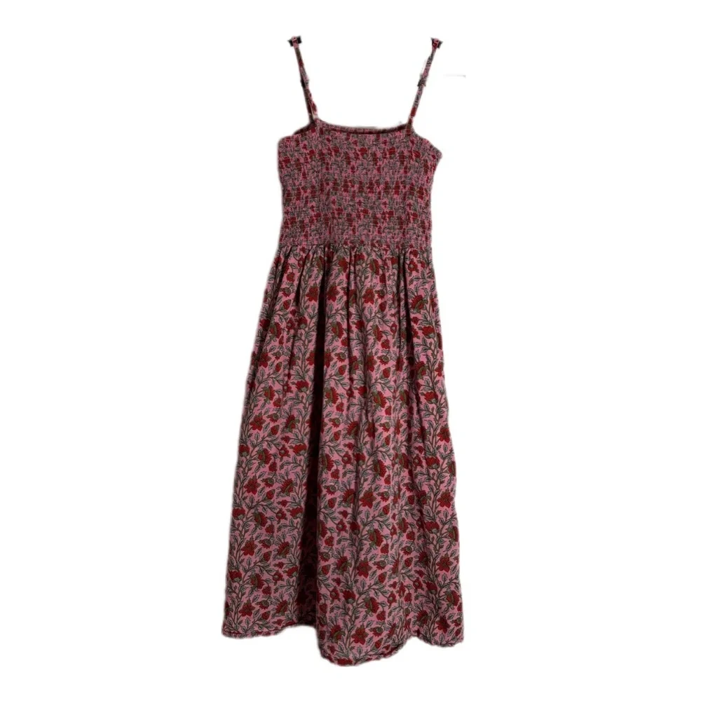 Anthropologie DRA Los Angeles Matilda Midi Women’s SZ M Floral Print Dress - Picture 2 of 8